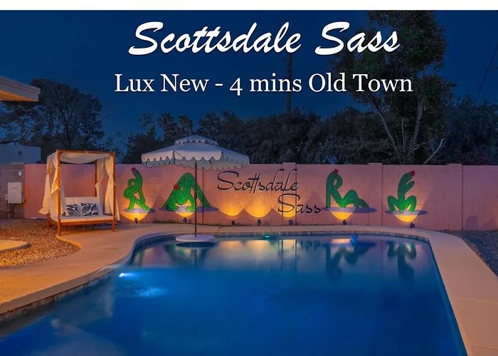 Scottsdale Sass - 5 Min To Old Town Pool And Fire